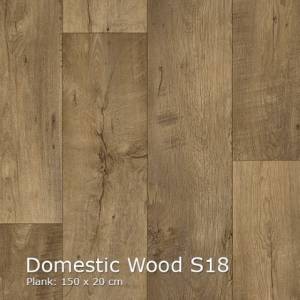 Interfloor Domestic wood S18 eiken vloerdelen Bruin