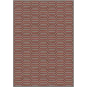 Brinker Graphix dessin 949 grey/red 280x380