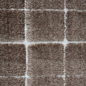 VT Wonen Blocks warm brown 160x230 cm