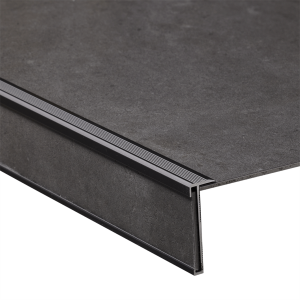 Copro trapprofielset PVC zwart 4x130