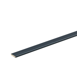 Plakplint Ambiant lakfolie zwart ral 9005 240cm