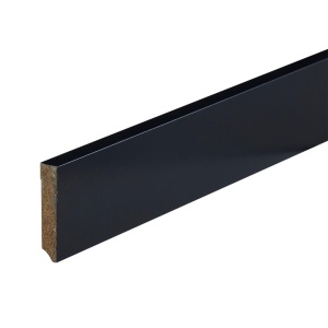 Plint Amsterdam CoPro RAL 9005 70mm-12mm-2400mm
