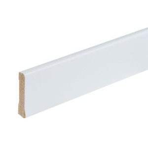 Plint Berlijn CoPro RAL 9010 70mm-12mm-2400mm