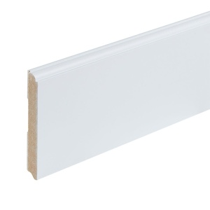 Plint Praag CoPro RAL 9010 120mm-15mm-2400mm
