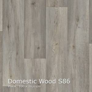 Interfloor Domestic wood S86 plank eiken Grijs