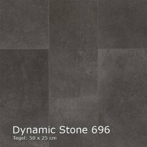 Interfloor Dynamic stone 696 tegel Anthraciet