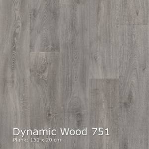 Interfloor Dynamic wood 751 eikendelen Grijs