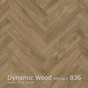 Interfloor Dynamic wood specials836 visgraat Donker