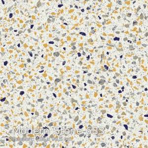 Interfloor Modern stone 683 Geel/blauw