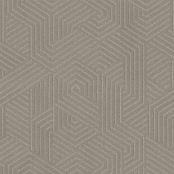 Ambiant Infinity Geometric lichtgrijs 0165 400cm