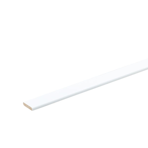 Plakplint Ambiant lakfolie wit ral 9010 240cm