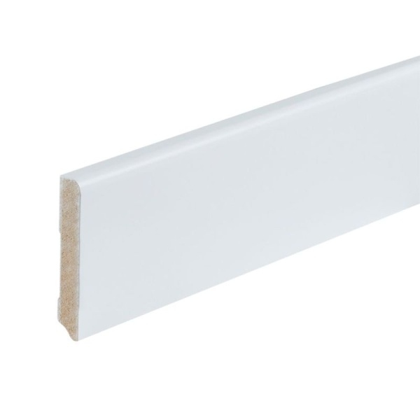 Plint Berlijn CoPro RAL 9010 90mm-15mm-2400mm