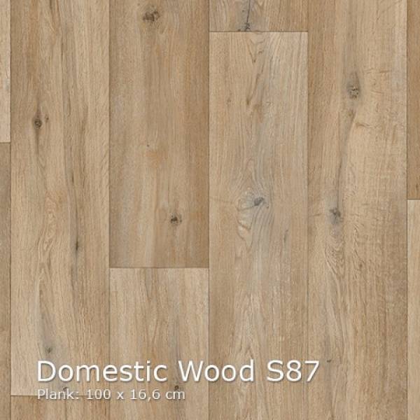 Interfloor Domestic wood S87 plank licht Naturel