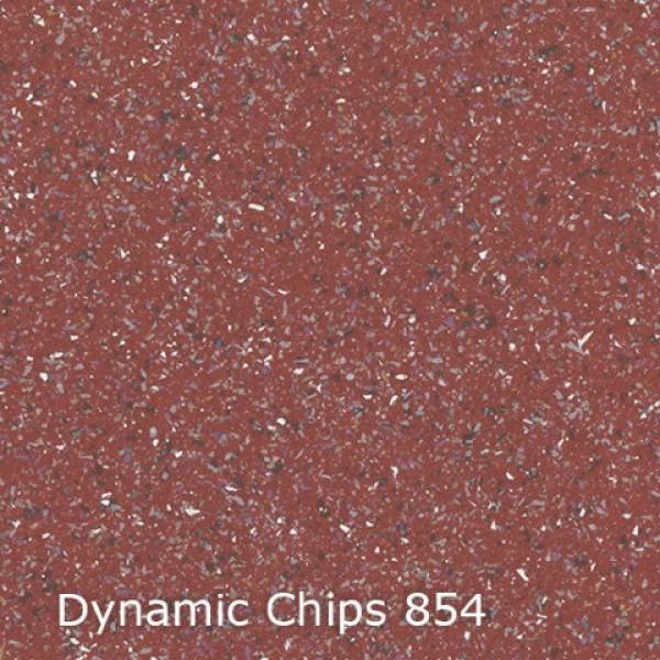 Interfloor Dynamic chips 854 Rood