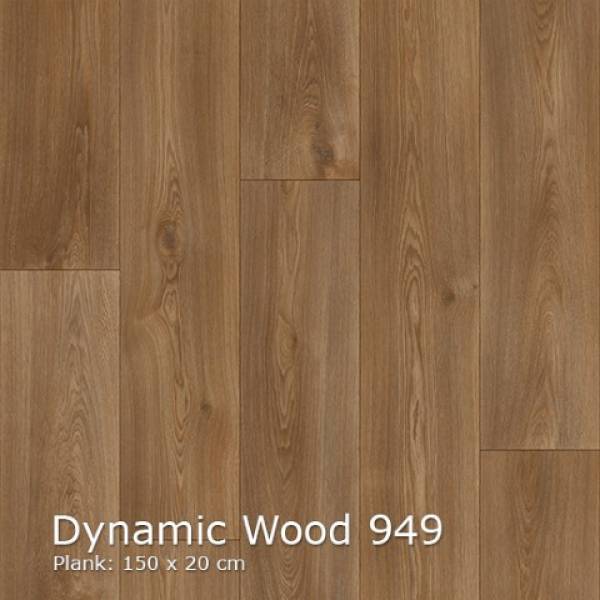 Interfloor Dynamic wood 949 grote plank Lichtbruin
