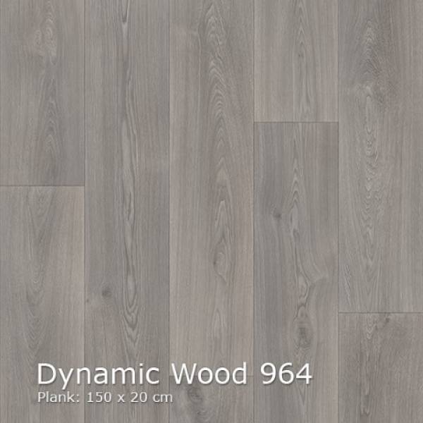 Interfloor Dynamic wood 964 grote plank Grijs