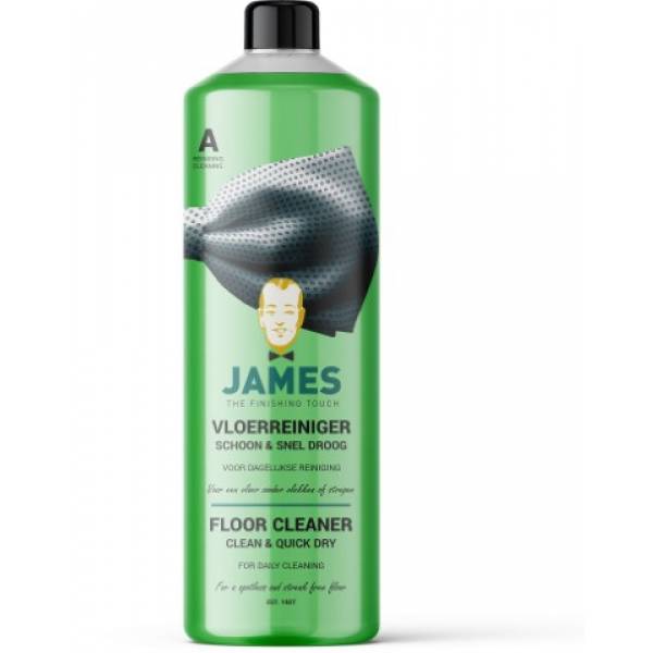 James Vloerreiniger Schoon & Snel droog 1liter