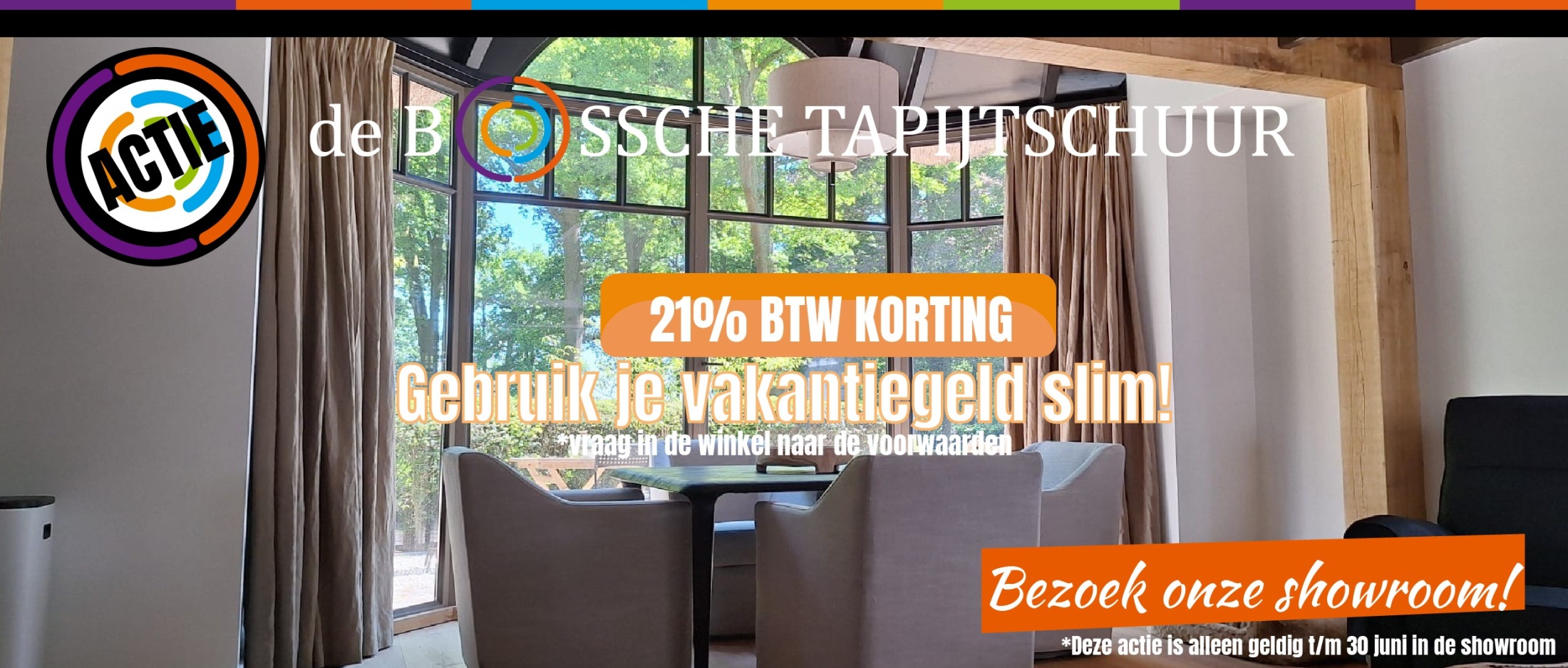 21% BTW korting showroom