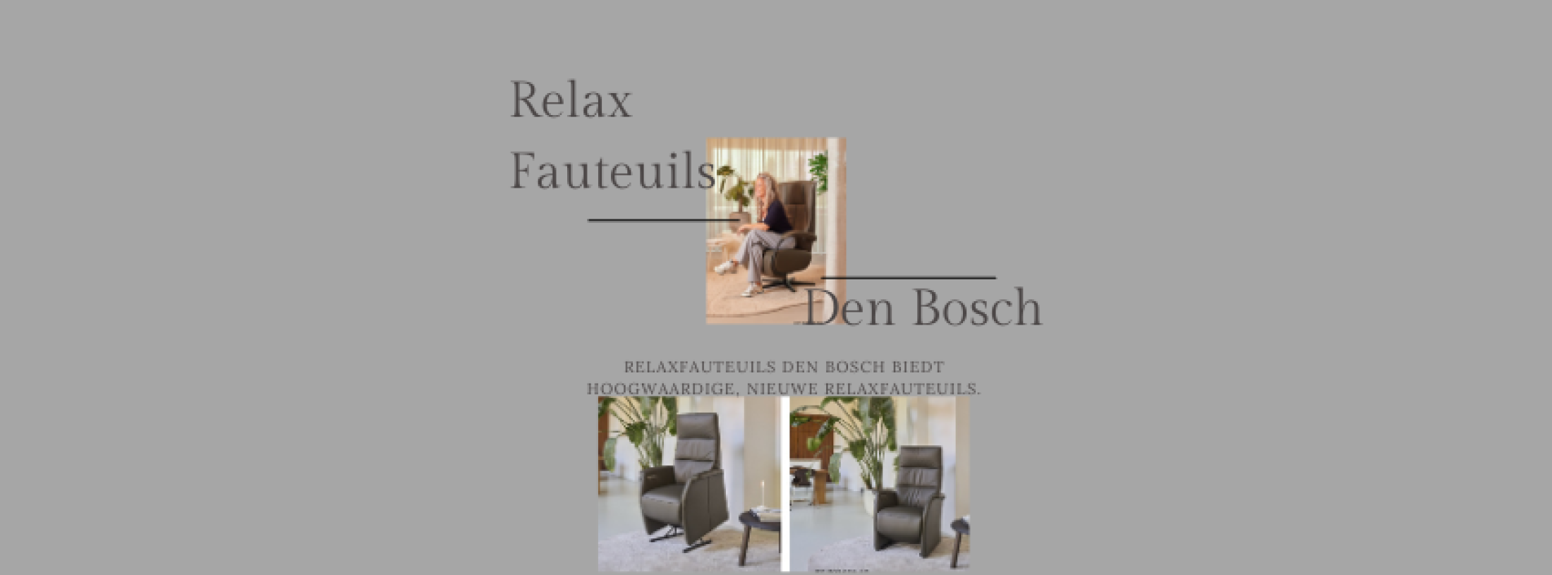 Relaxfauteuils Den Bosch