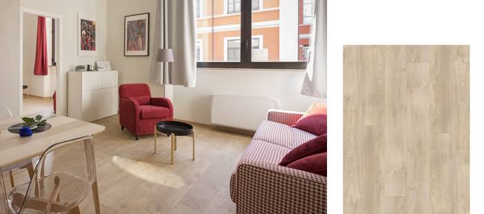 PVC vloer met klassieke houtlook